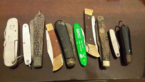 Late entry Old pocket knives shipping R35
